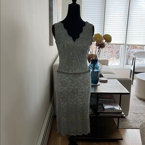 Elegant Lace Sleeveless Dress